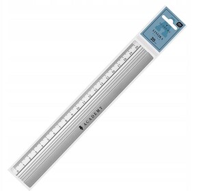 Linijka aluminiowa 20cm Academy INTERDRUK