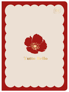 Zeszyt A5 80k kratka mix InterdrukTutto Bello Metalic