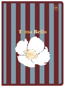 Zeszyt A5 80k kratka mix InterdrukTutto Bello Metalic