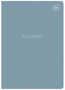 Zeszyt A5 80k kratka laminowany Mat Nude