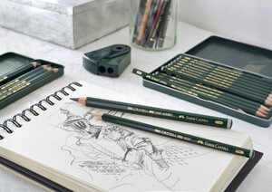 Ołówki artystyczne Faber-Castell 9000 Art Set 12 sztuk