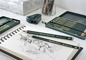 Ołówki artystyczne Faber-Castell 9000 Art Set 12 sztuk