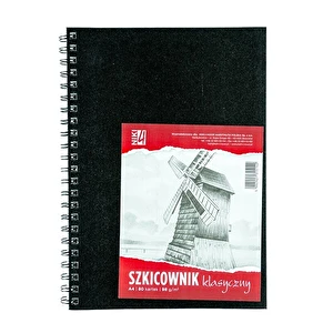 Szkicownik na spirali A4 80 ark 98g/m3 Koh-I-Noor