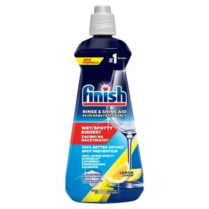 FINISH Płyn nabłyszczacz do zmywarki 400ml lemon