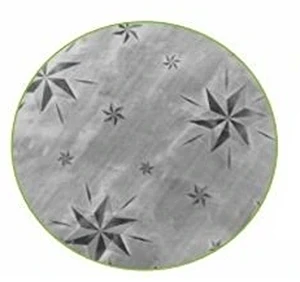 Folia aluminiowa z tłoczeniem w GWIAZDKI - 10m rolka STELLA