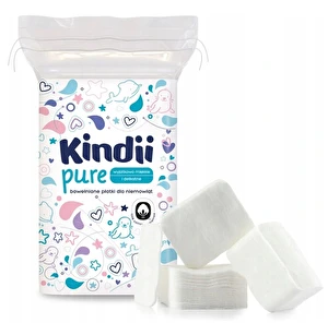 Płatki kosmetyczne dla niemowląt i dzieci 60 szt. Kindii