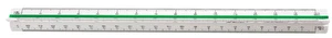 Skalówka plastikowa nr 27 30cm 1:10-100/20-200/25-250/50-500/75-750/125-1250