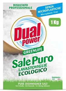 Sól do zmywarki Dual Power 1 kg skuteczna ochrona