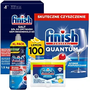 Zestaw I Finish Kapsułki Sól Nabłyszczasz Czyścik