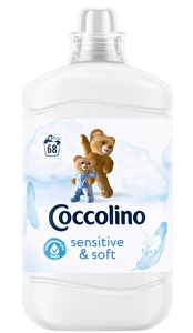 Płyn do płukania COCCOLINO Sensitive & Soft 68 prań 1,7 l