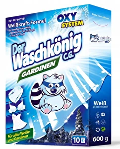 Proszek do prania firanek Der Waschkonig do białego 0,6 kg