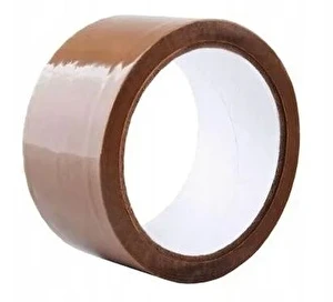 Taśma pakowa 48x60 akryl cicha brązowa
