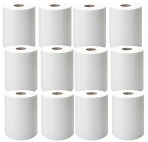 RĘCZNIK papierowy biały celuloza 100% EuroMis 12szt