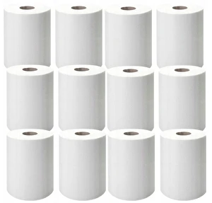 RĘCZNIK papierowy biały celuloza 100% EuroMis 12szt