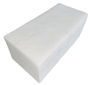 Ręczniki ZZ składane białe 2W celuloza EuroMIS 3000szt