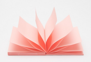 Karteczki samoprzylepne 76x76 100 kartek różowe ZIG-ZAG