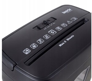 Niszczarka do papieru dokumentów kart automatyczna IZOXIS mocna XXL 12L