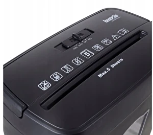 Niszczarka do papieru dokumentów kart automatyczna IZOXIS mocna XXL 12L