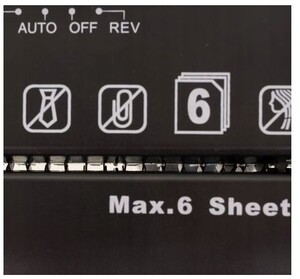 Niszczarka IZOXIS do papieru dokumentów automatyczna mocna wydajna 10L P-2