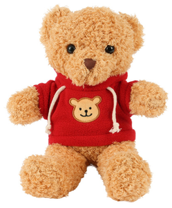 Miś Pluszowy 30cm Maskotka Pluszak Przytulanka Prezent dla Dziecka Mikołaj