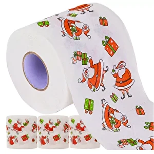 Papier toaletowy świąteczny Mikołaj 4 rolki 2W