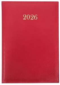 Kalendarz książkowy terminarz tygodniowy 2026 B5 Divas bordowy