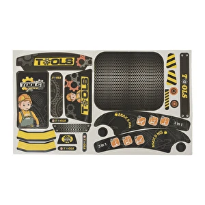 Warsztat Majsterkowicza dla dzieci 59el. 3w1 zestaw zabawkowy wózek prezent