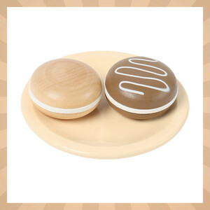 Drewniany zestaw do herbaty zabawka dla dzieci akcesoria dzbanek