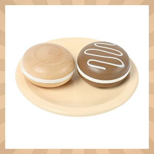 Drewniany zestaw do herbaty zabawka dla dzieci akcesoria dzbanek