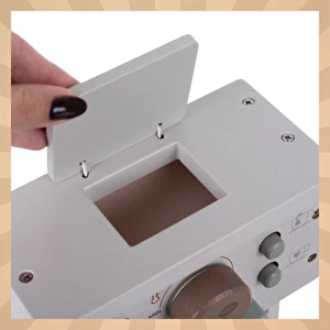 Drewniany ekspres do kawy KRUZZEL zestaw z akcesoriami dla dzieci do zabawy