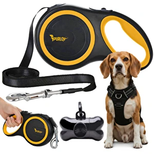 Smycz automatyczna dla psa taśma 5m 15kg 19788
