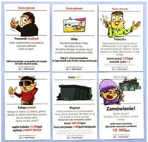 GRA planszowa Jak żyć Panie Prezesie?