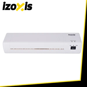 Laminator A4 IZOXIS 4w1 zestaw zgrzewarka trymer zaokrąglacz + 60 folii