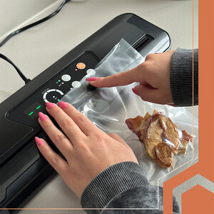 Zgrzewarka Próżniowa do żywności Szybkie pakowanie worki 10szt.