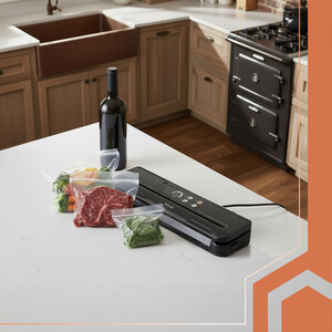 Zgrzewarka Próżniowa do żywności Szybkie pakowanie worki 10szt.