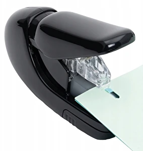 Zszywacz bezzszywkowy biurowy PLUS Staple-Free do 5 kartek Sl-106 Czarny