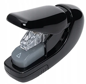 Zszywacz bezzszywkowy biurowy PLUS Staple-Free do 5 kartek Sl-106 Czarny