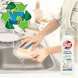 Płyn Balsam do Mycia Naczyń PUR Aloe Vera 750 ml