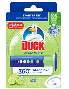 Duck Fresh Lime żelowy krążek urządzenie WC 36 ml