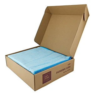 Ścierki do podłogi z mikrofibry 50x50 Gruba mikrofibra 8 sztuk niebiskie