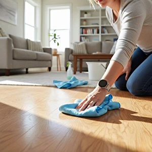 Ścierki do podłogi z mikrofibry 50x50 Gruba mikrofibra 8 sztuk niebiskie