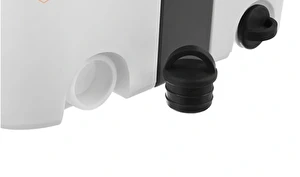 Mop Płaski z Wyciskaczem Duże dwukomorowe wiadro 11L + 3 nakładki