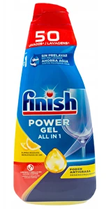 Żel do zmywarki FINISH All In 1 Max Power Gel Lemon 50 myć 1L