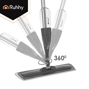 Mop ze spryskiwaczem 300 ml Ruhhy z 3x nakładka