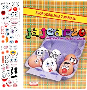 Naklejki na jajka pisanki Wielkanocne NKW-6363 1 opk.