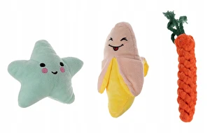 Zestaw zabawek dla psa 16w1 szarpak dla psa sznur gryzak