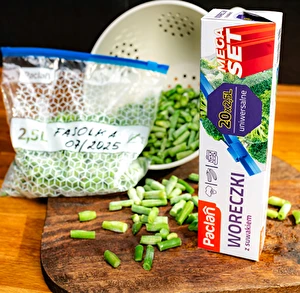 Woreczki strunowe z suwakiem 2,5L x 20 szt Paclan Mega Set do mrożenia