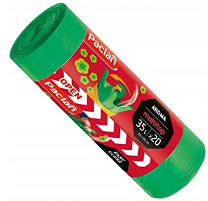 Worki na śmieci 35L 20 szt Paclan Multitop mocne zawiązywane zapachowe