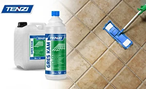 Płyn środek do czyszczenia płytek gresu granitu terakoty Tenzi GresKam 1L