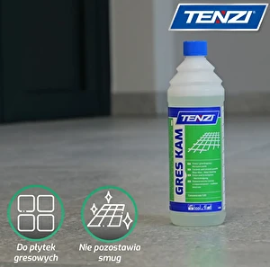 Płyn środek do czyszczenia płytek gresu granitu terakoty Tenzi GresKam 1L